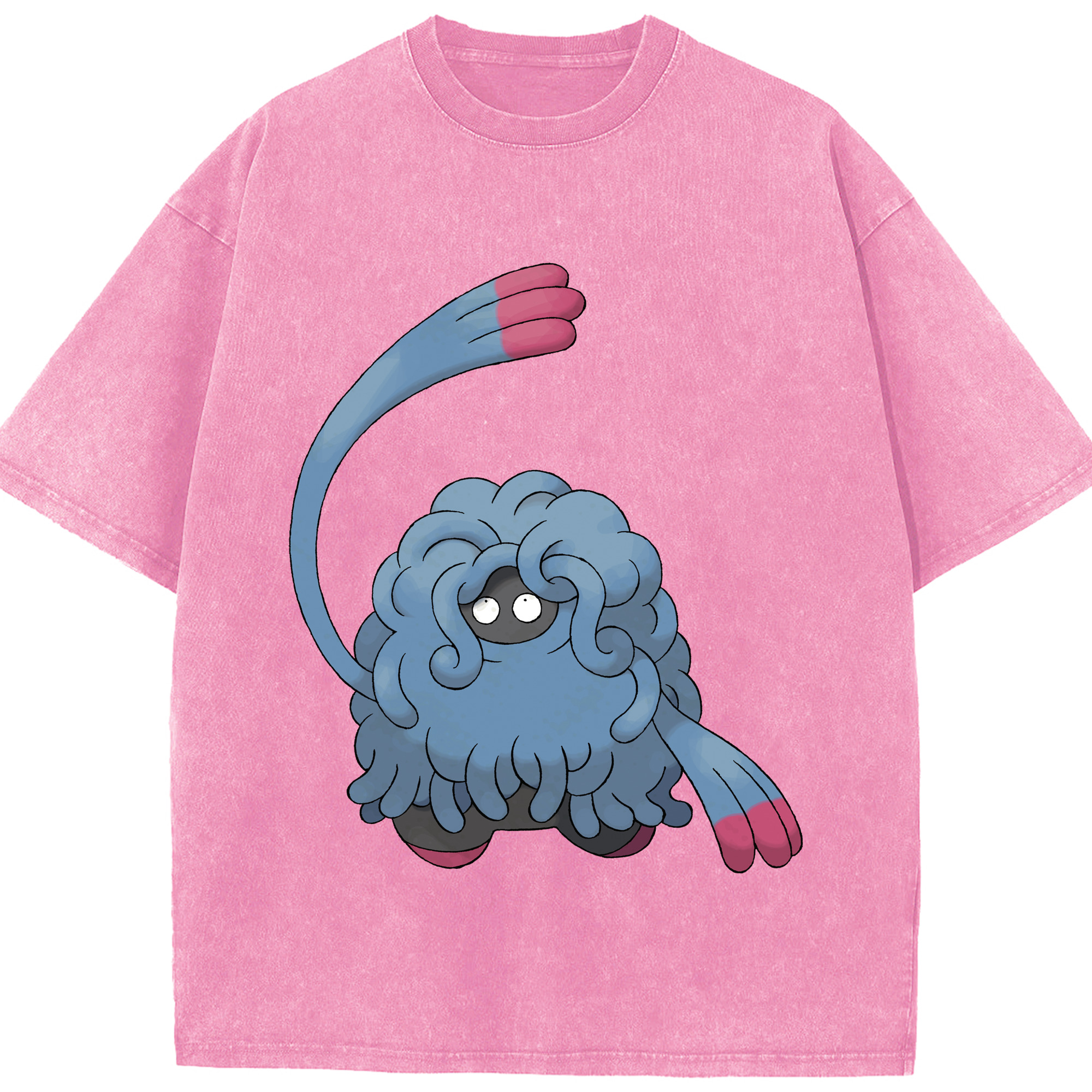 （画像用） ポケットモンスター Pokémon 綿100% ヴィンテージ風 半袖Tシャツ（フロントプリント）